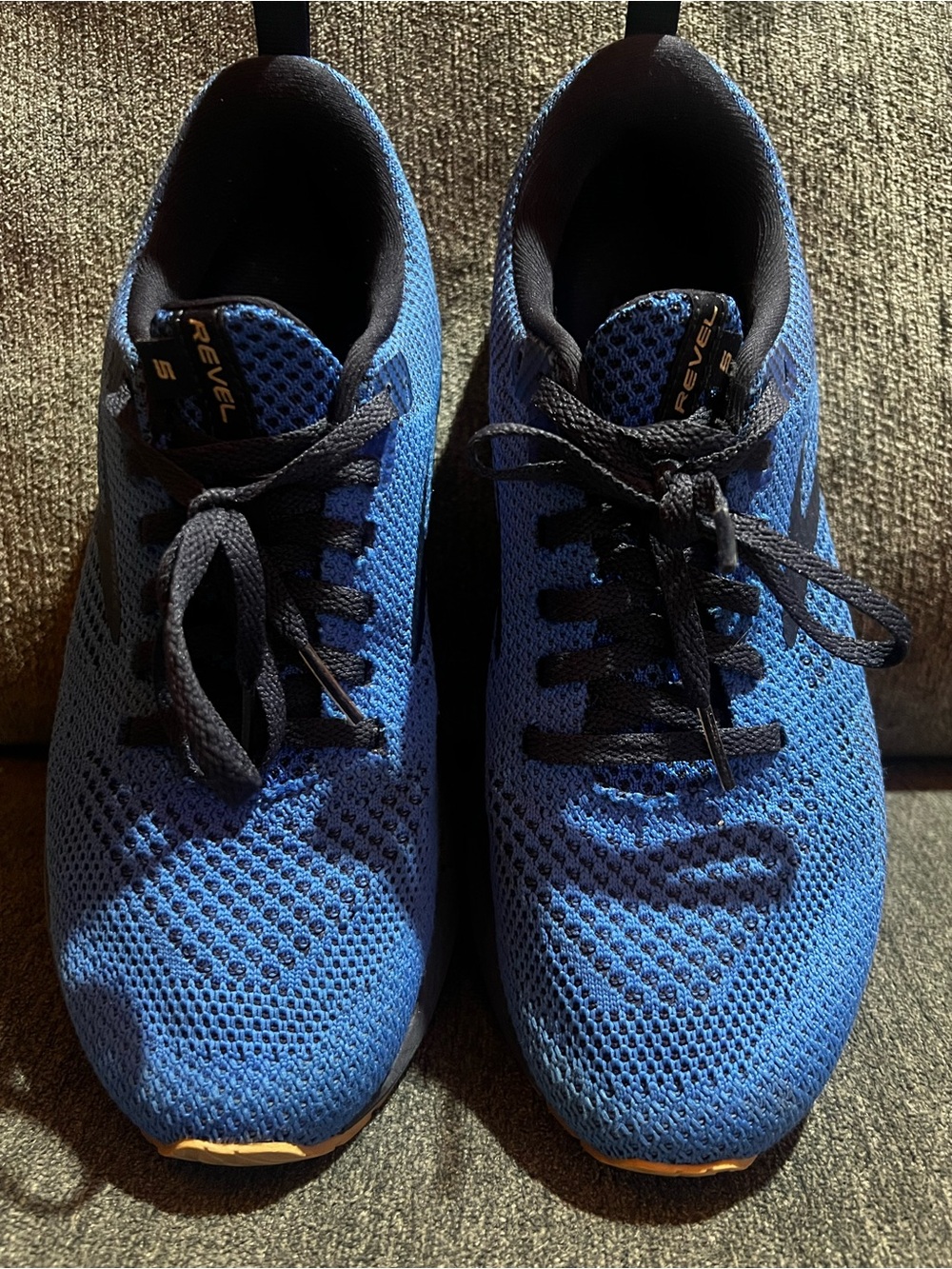 Brooks Women’s Blue Knit Running Shoes with Black Accents